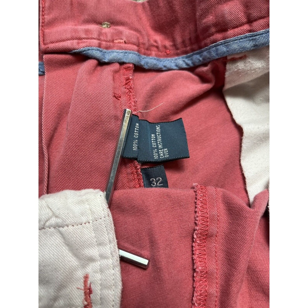 Polo Ralph Lauren Men's Chino Shorts Classic Fit Salmon Size 32 Cotton 9" Inseam - Picture 4 of 6